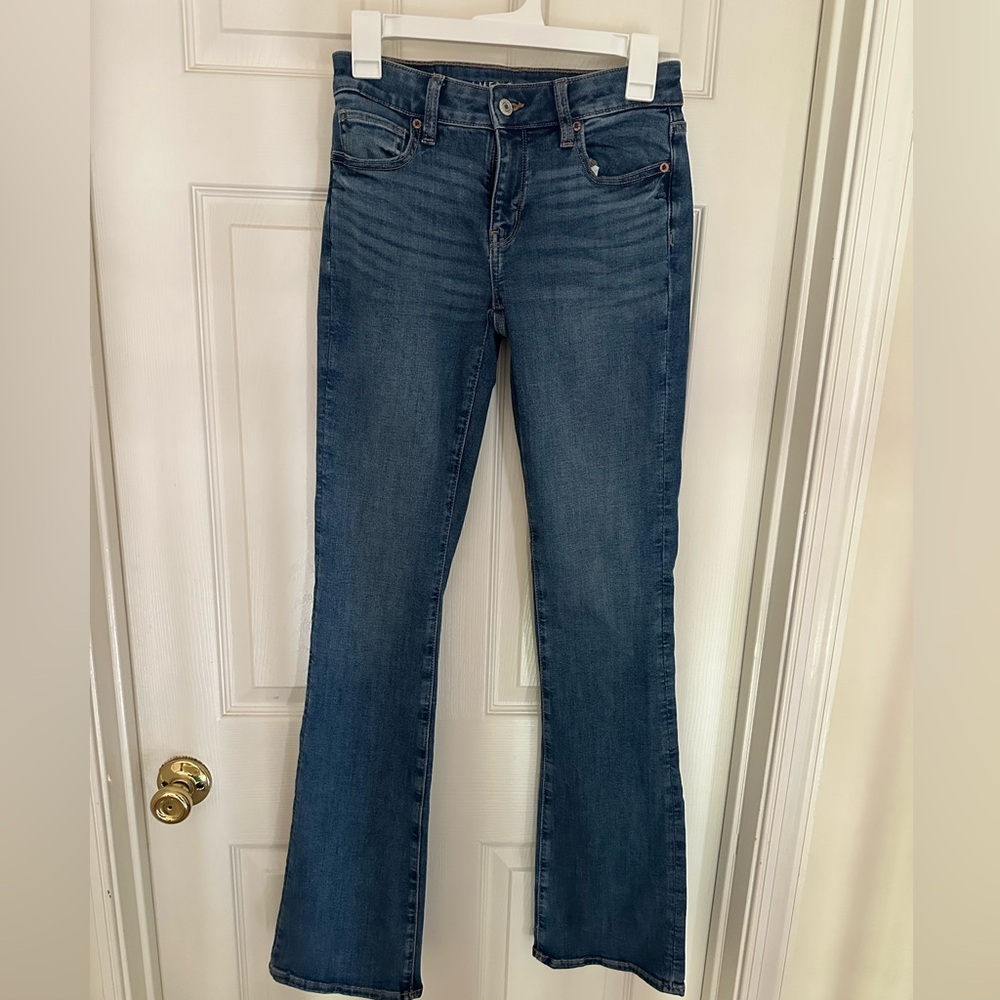 American Eagle Outfitters Blue Flare Jeans